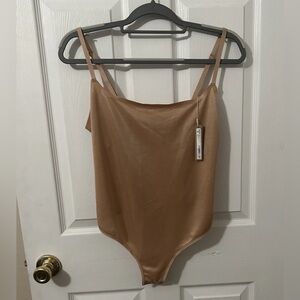 SKIMS Barely There Tan Shapewear Bodysuit Thong XXL 2XL